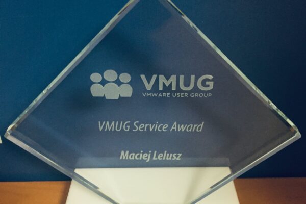 VMUG Service Award