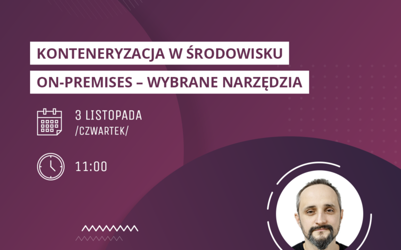Władcy Sieci - webinar about containers